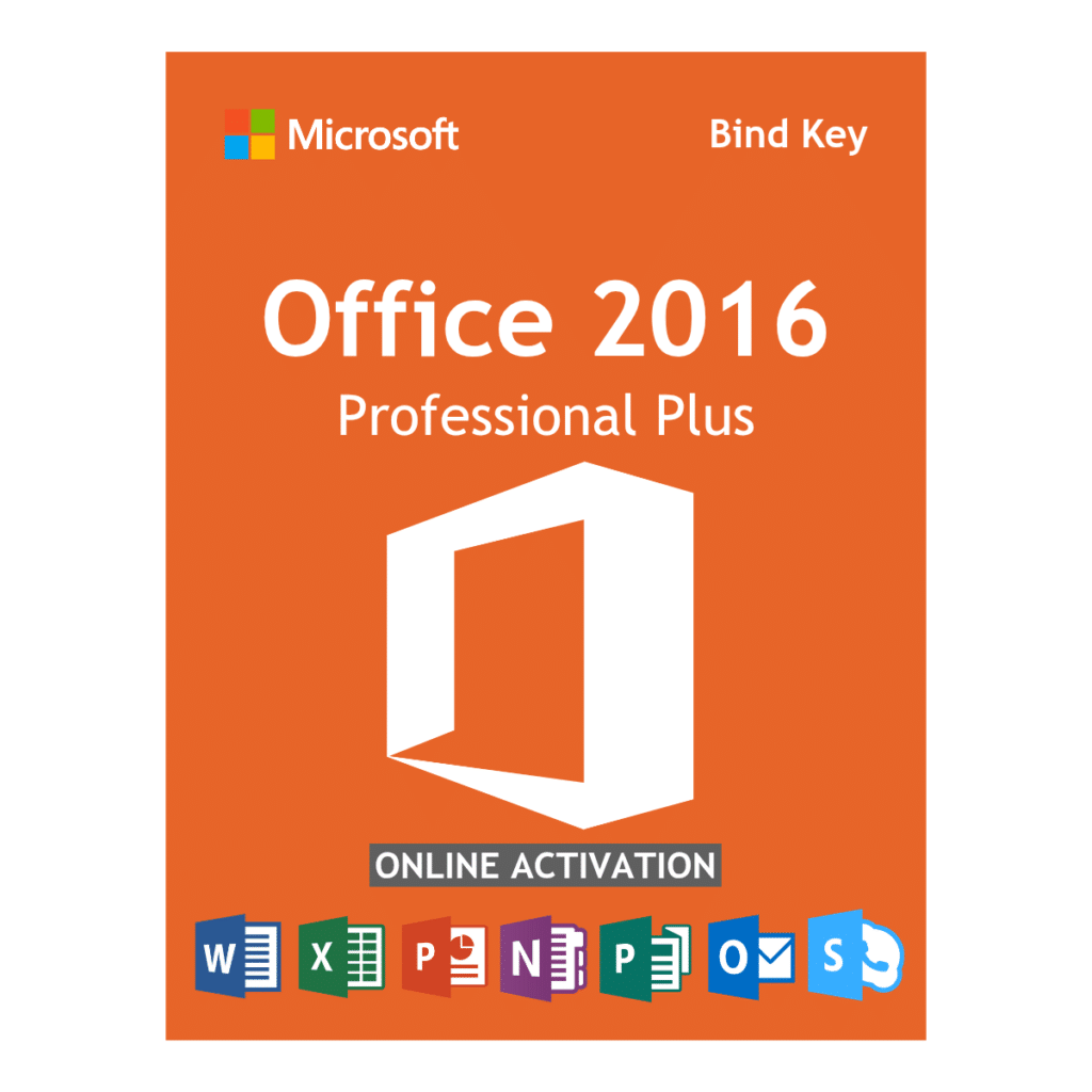 Microsoft Office 2016 Professional Plus Product Key 1PC Lifetime License Key Bind