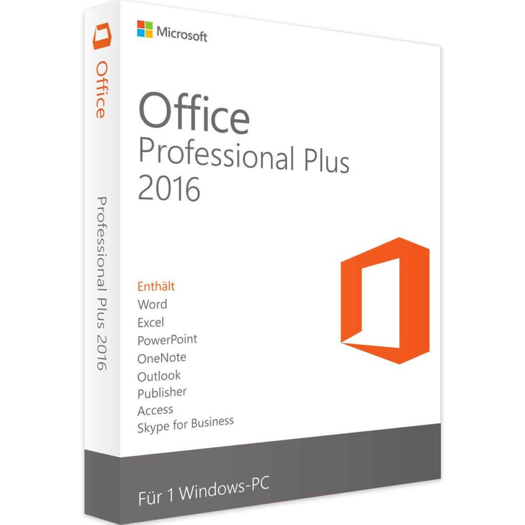 Microsoft Office 2016 Professional Plus Product Key - Lifetime