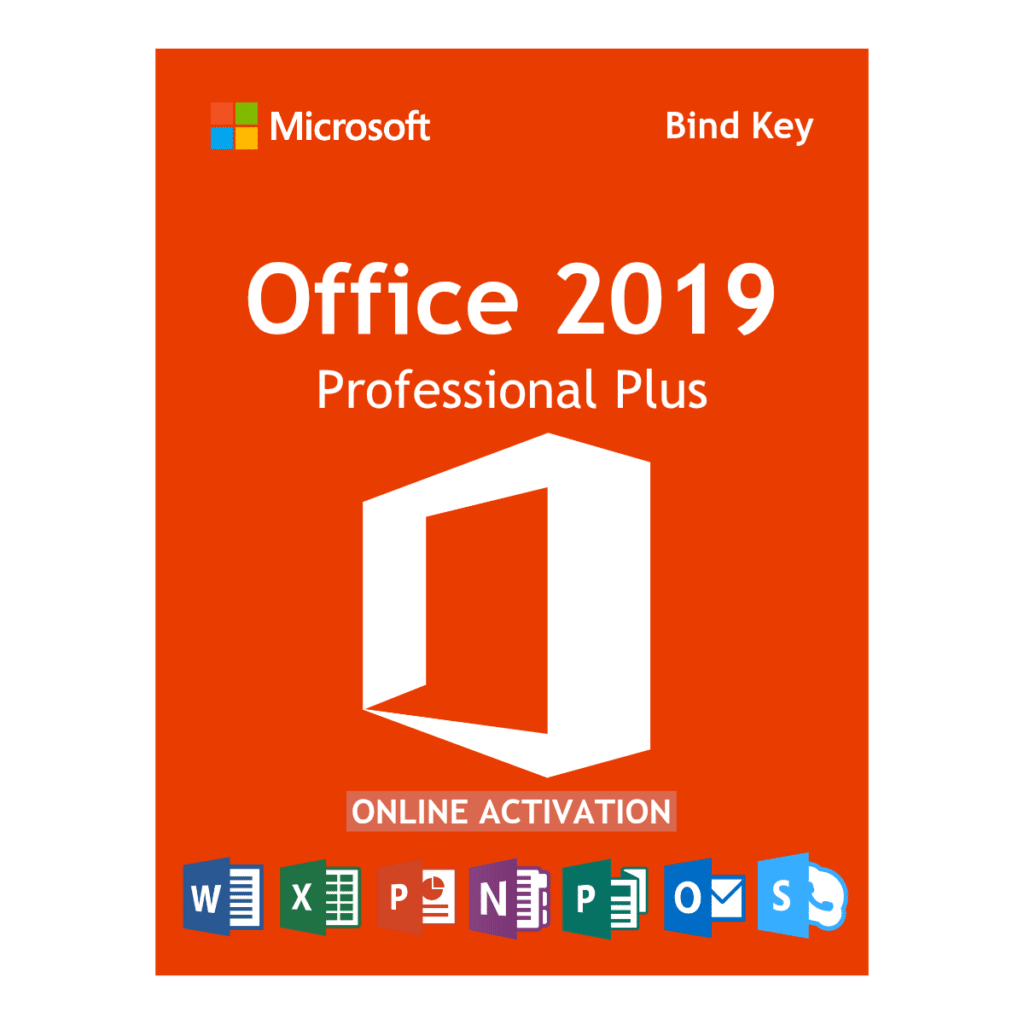 Microsoft Office 2019 Professional Plus Product Key 1PC Lifetime License