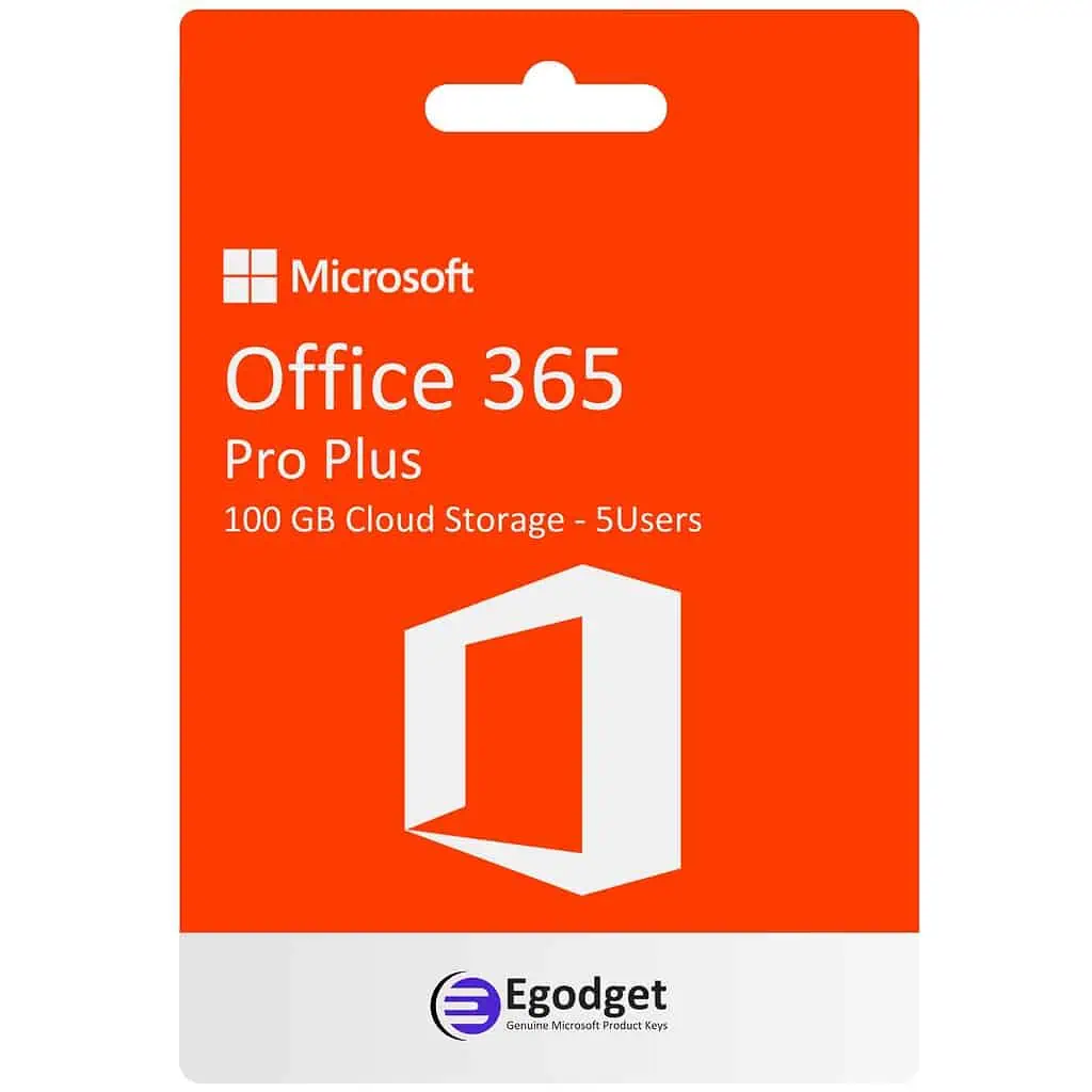 Microsoft Office 365 Pro Plus 1 Year Subscription Account 100GB Storage