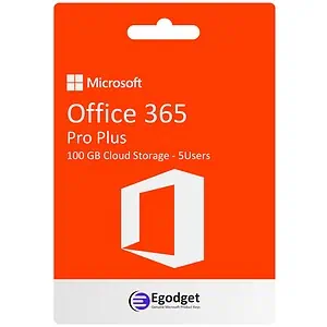 Microsoft Office 365 Pro Plus 1 Year Subscription Account 100GB Storage
