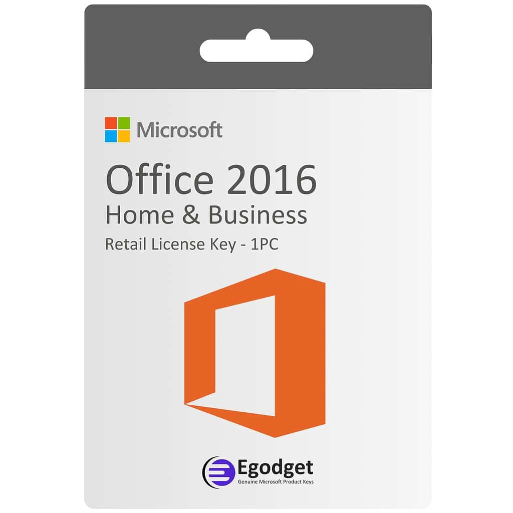 Microsoft Office Home and Business 2016 for PC License Key