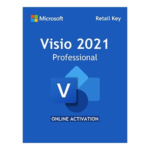 Microsoft Visio 2021 Professional Product Key Online Activation (Retail)