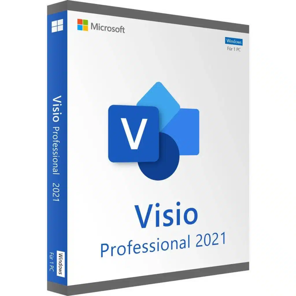 MS Visio 2021 Professional Product Key | Lifetime License | Online Activation | Retail