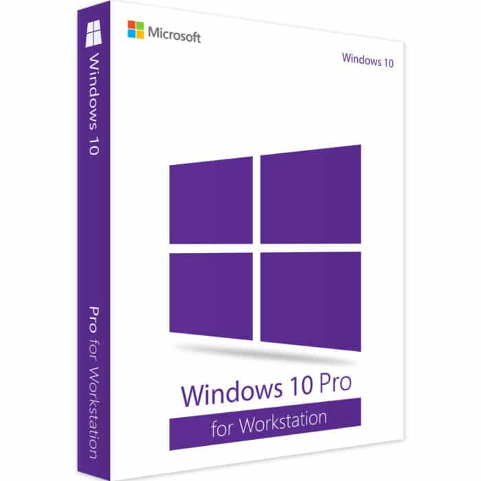 Microsoft Windows 10 Pro for Workstation License Key - 64-bit