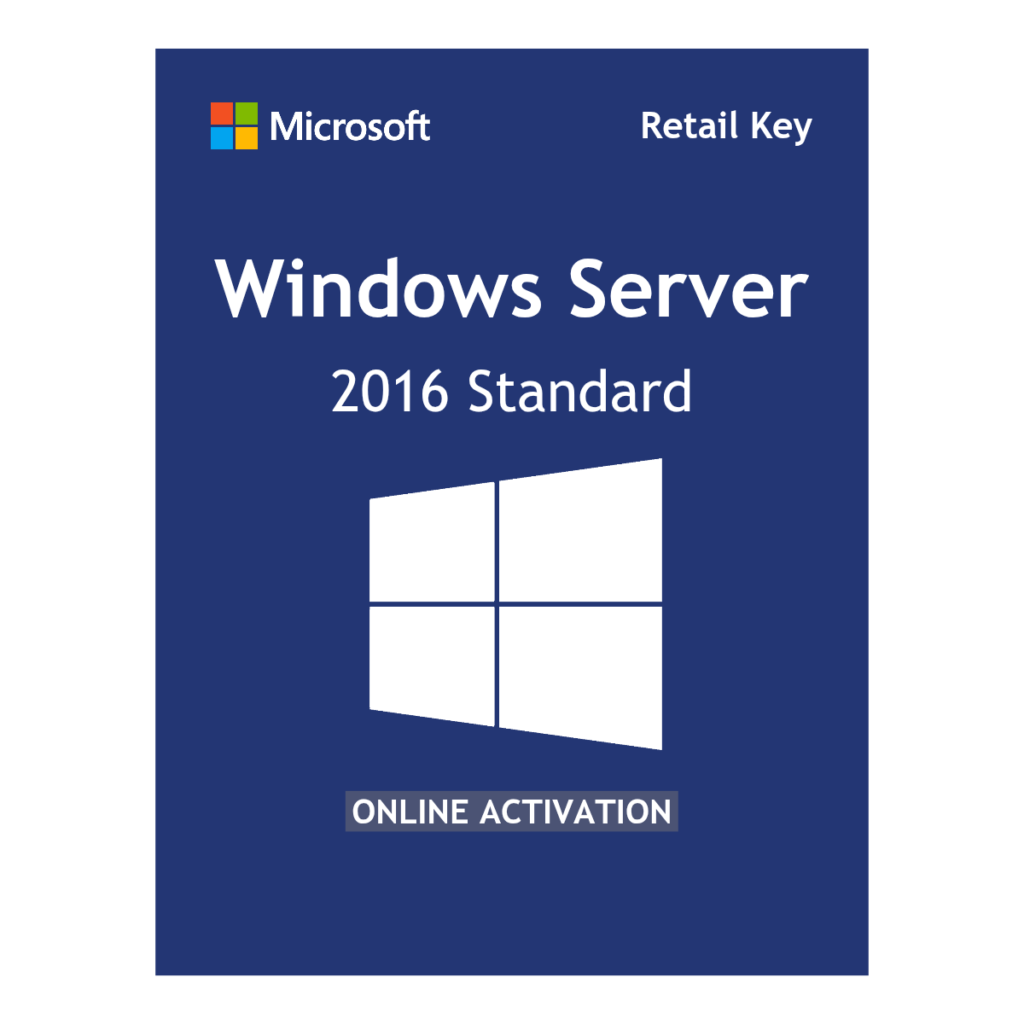 Microsoft Windows Server 2016 Standard License Key Lifetime Activation