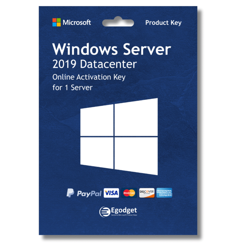 Microsoft Windows Server 2019 Datacenter License Key for 1 PC