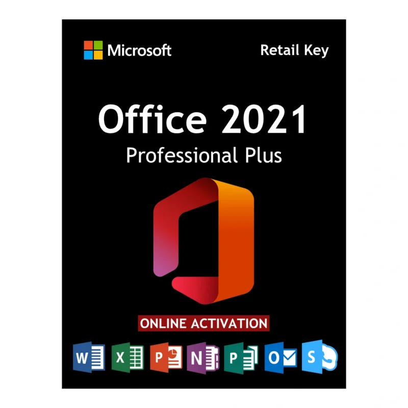 Cart 1 Office 2021 Professional Plus Key