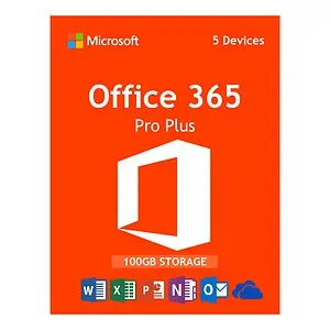 Office 365 Pro Plus 1 Year Subscription Account 100GB Cloud Storage