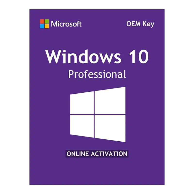 Microsoft Windows 10 Professional Product Key 32/64-bit OEM