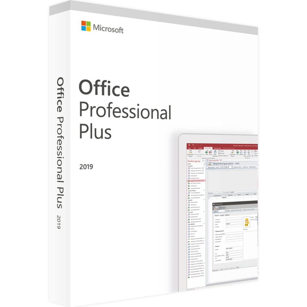 Microsoft Office 2019 Professional Plus Lifetime License Key – 1 PC