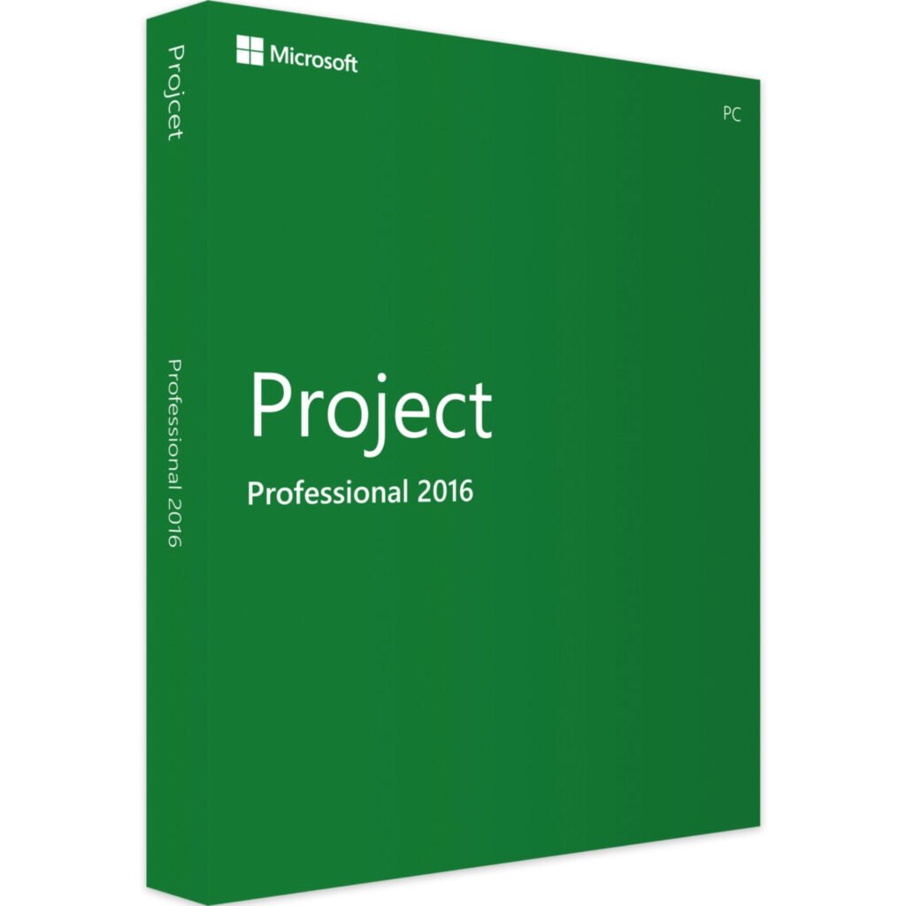 Microsoft Project 2016 Professional product key – genuine lifetime license for 1 Windows PC (32/64-bit) from Egodget