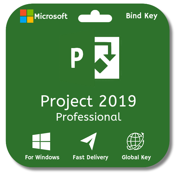 Microsoft Project 2019 Professional Lifetime License Key