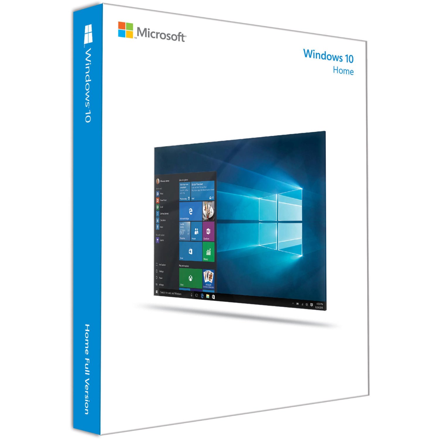Microsoft Windows 10 Home Product Key – 1 PC (OEM) 1 Microsoft Windows 10 Home product key – genuine OEM digital license for 1 PC (32/64-bit) from Egodget