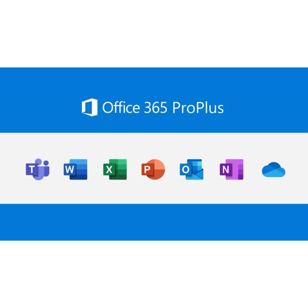 Office 365 Pro Plus 1 Year Subscription Account 5 Users