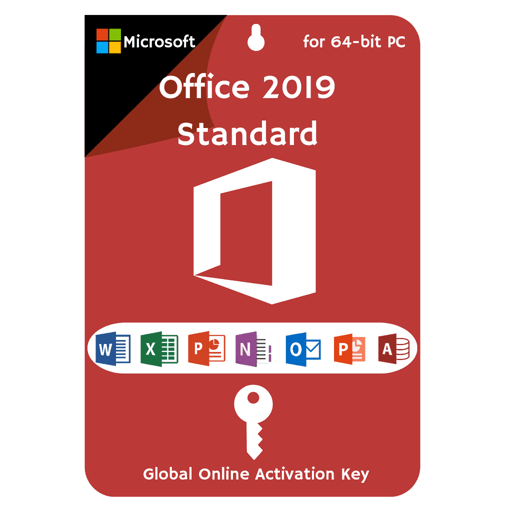 Microsoft Office 2019 Standard License Key