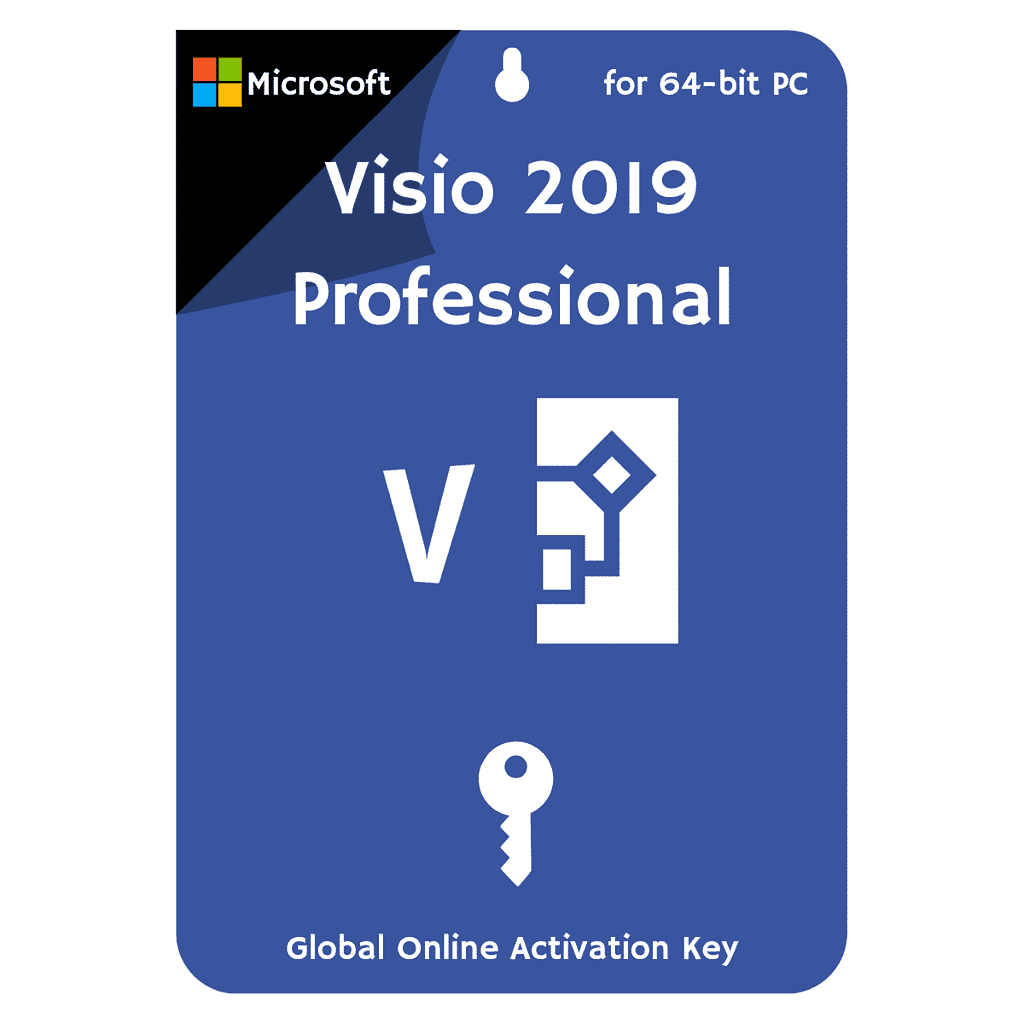 Microsoft Visio 2019 Professional Product Key-Bind License