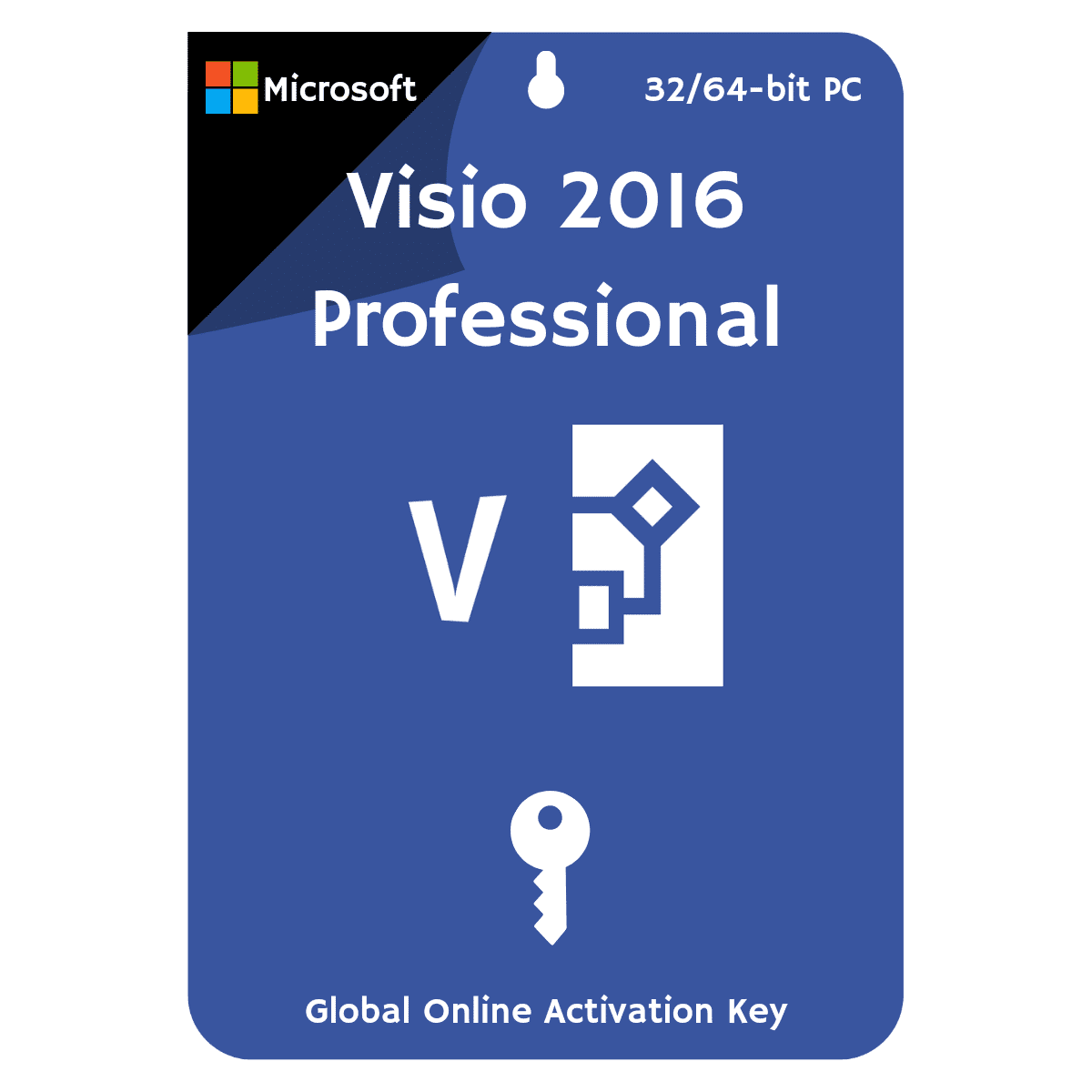 Microsoft Visio 2016 Professional Product Key-bind License