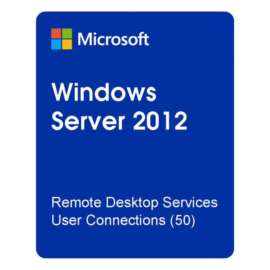 Windows Server 2012 RDS 50 User CALs