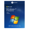 Microsoft Windows 7 Professional Product Key 3264-bit Online Activation License OEM