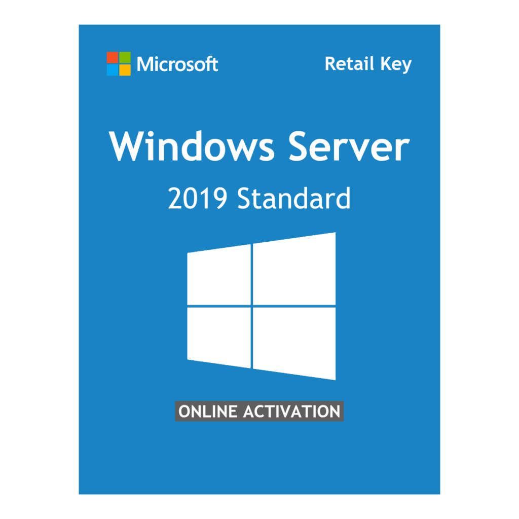 Microsoft Windows Server 2019 Standard License Key Online Activation