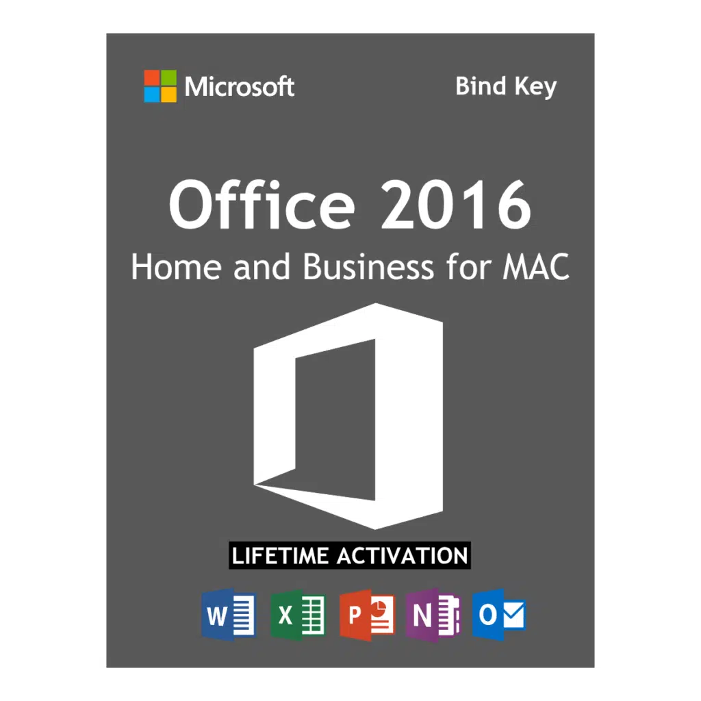 Microsoft Office 2016 Home and Business for Mac License Key