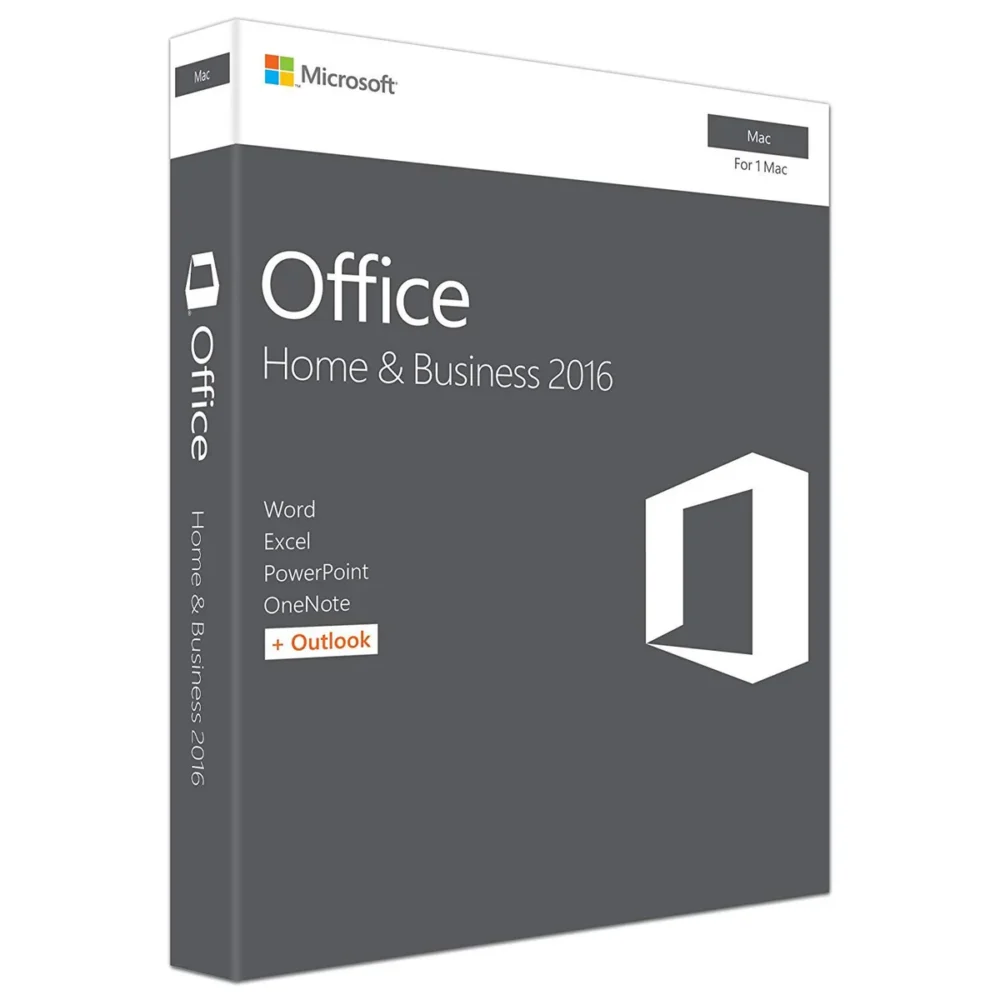 MS Office 2016 Home and Business License for Mac | Lifetime License Key | Binding