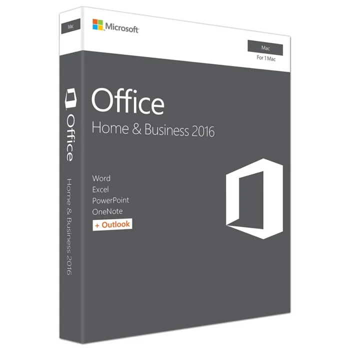 Microsoft Office 2016 Home and Business License for Mac