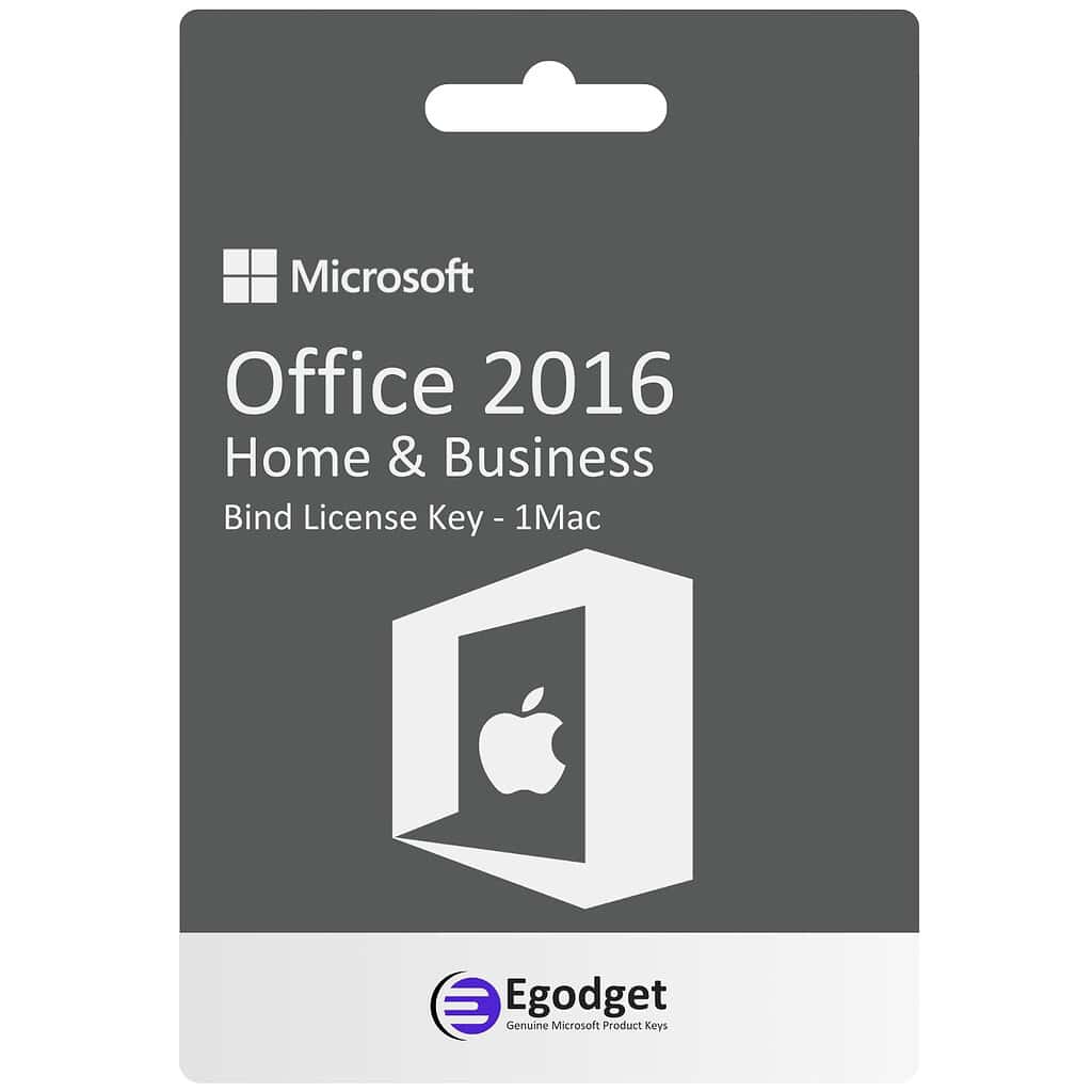 Microsoft Office 2016 Home and Business for Mac License Key