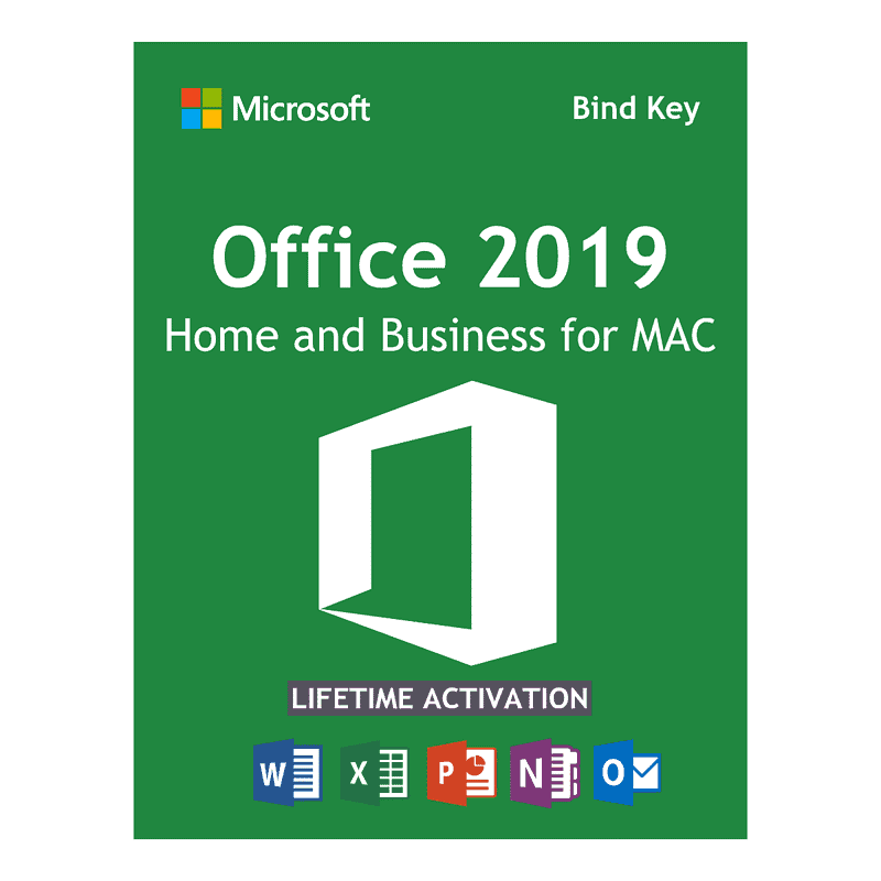 Microsoft Office 2019 Home and Business for Mac License Key