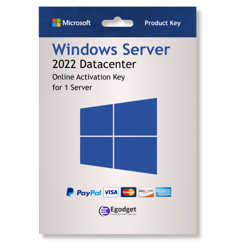 Microsoft Windows Server 2022 Datacenter License Key 1 PC