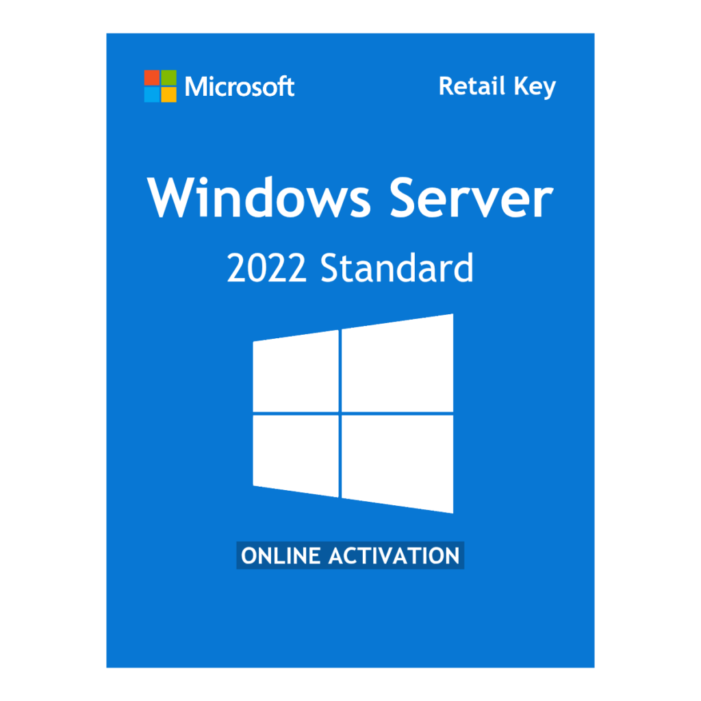 Microsoft Windows Server 2022 Standard License Key Online Activation