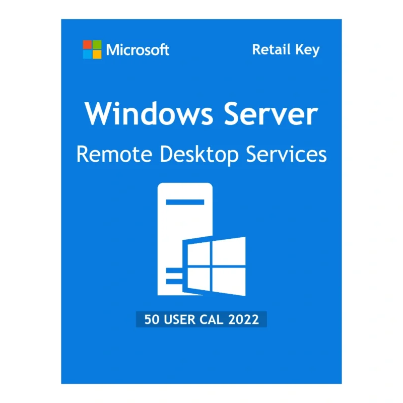 Windows Server 2022 RDS 50 User CALs