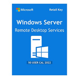 Microsoft Windows Server 2022 RDS 50 User CALs License
