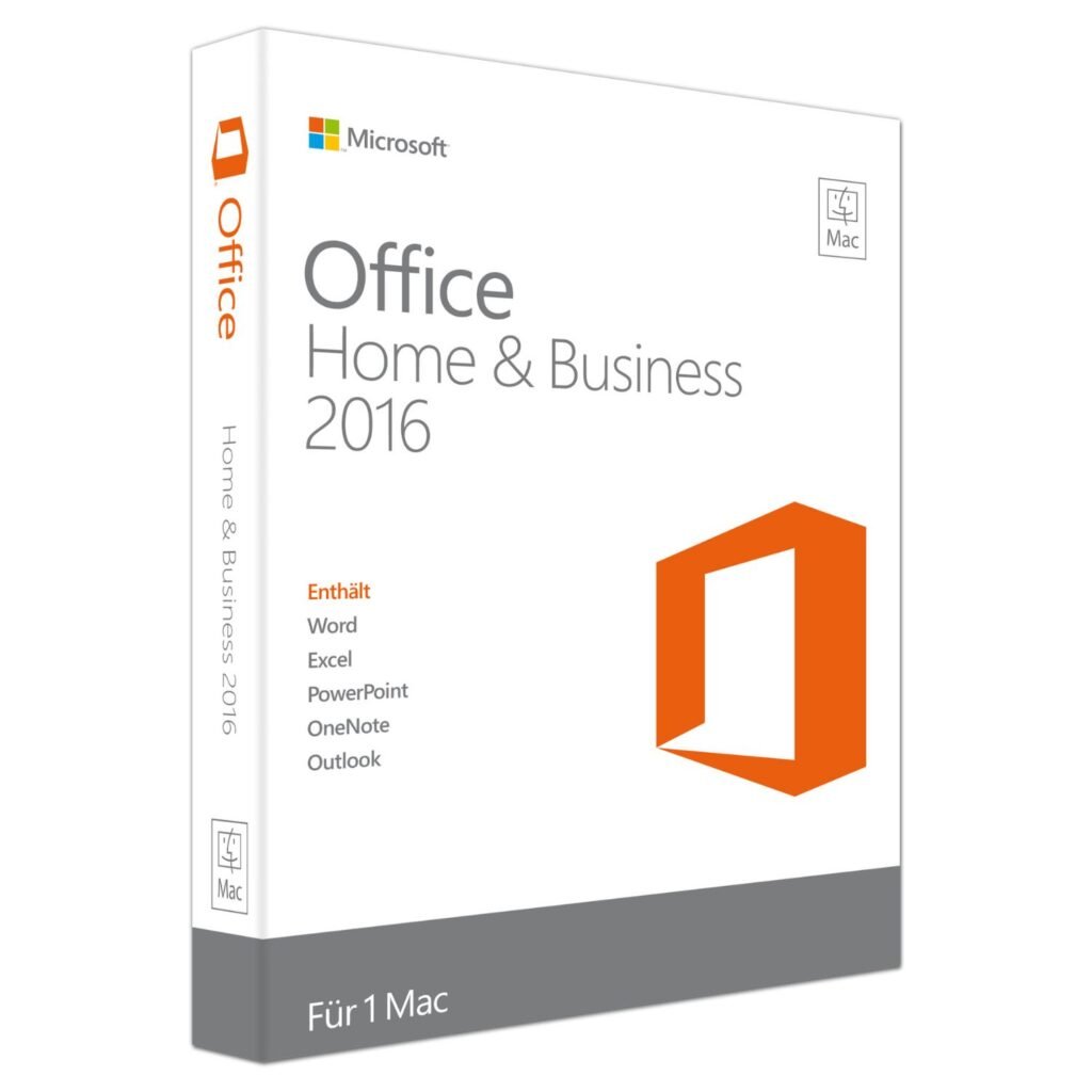 Microsoft Office 2016 Home and Business for Mac license key for 1 Mac – genuine bind lifetime license with Word, Excel, PowerPoint and Outlook from Egodget
