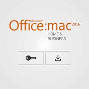 Microsoft Office 2016 Home and Business License for Mac