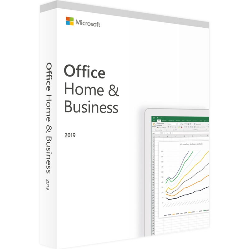 Microsoft Office 2019 Home and Business for Mac license key for 1 Mac – genuine bind lifetime license with Word, Excel, PowerPoint and Outlook from Egodget