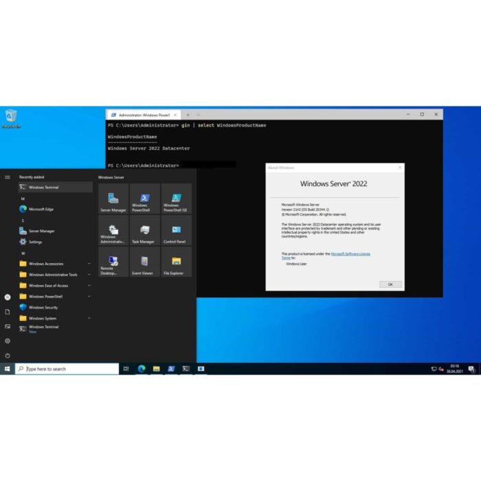Microsoft Windows Server 2022 Datacenter License Key