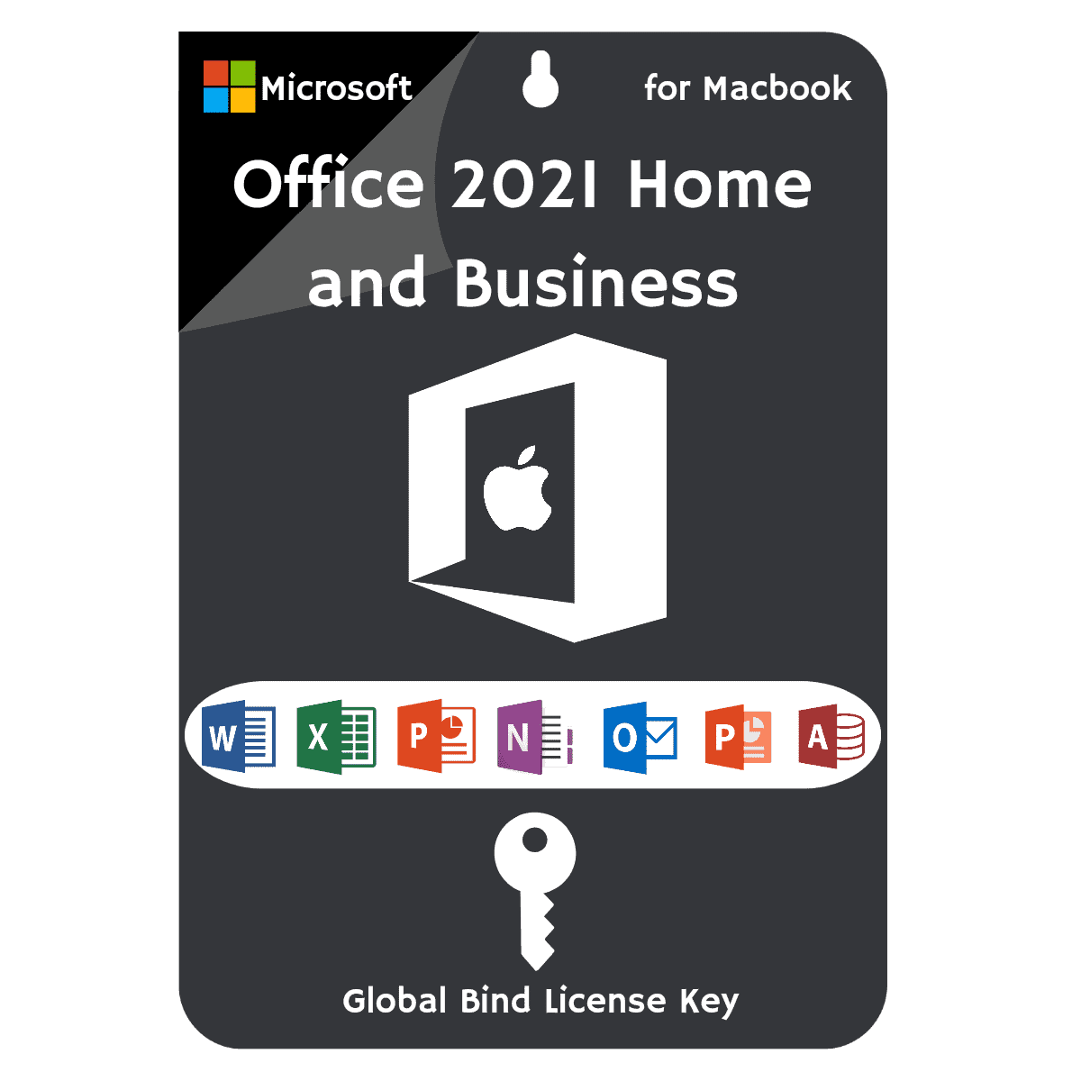 Office 2021 Home and Business for MAC Lifetime License Key