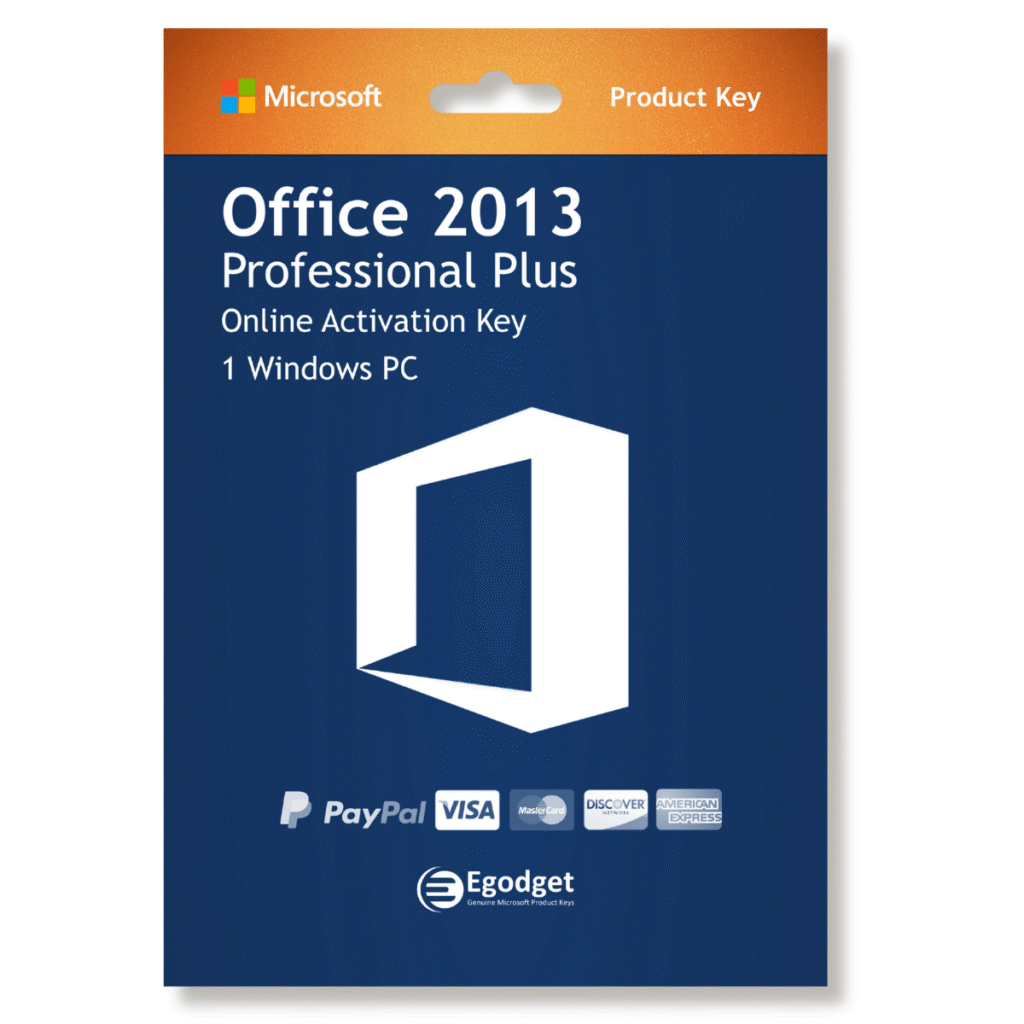 Microsoft Office 2013 Professional Plus Product Key For 1 PC Lifetime