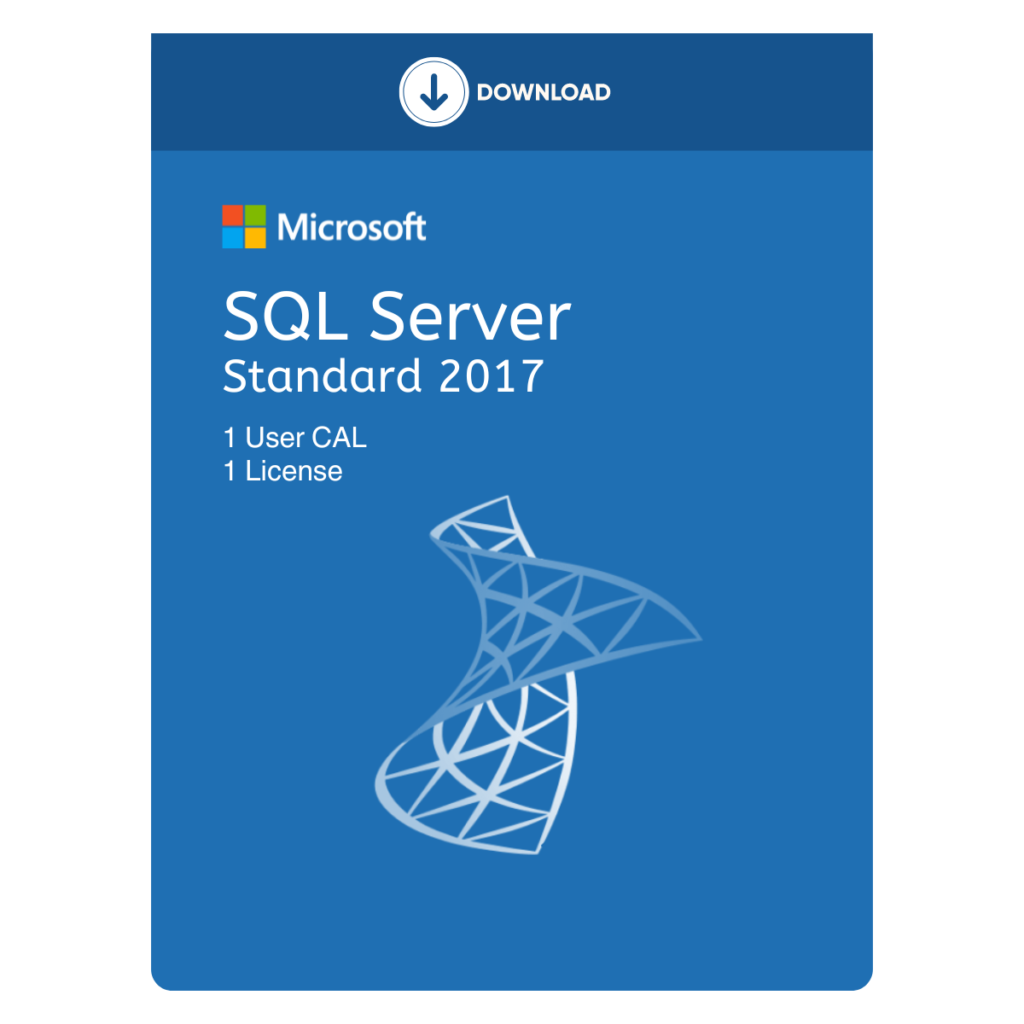 Microsoft SQL Server 2017 Standard 1 License CAL Lifetime