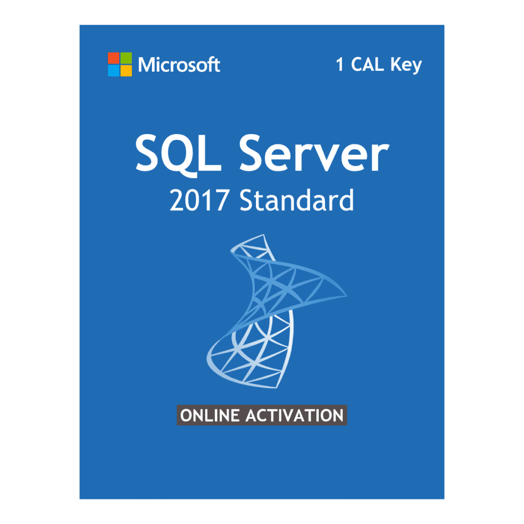 Buy Microsoft SQL Server 2017 Standard Edition 1 CAL License Key
