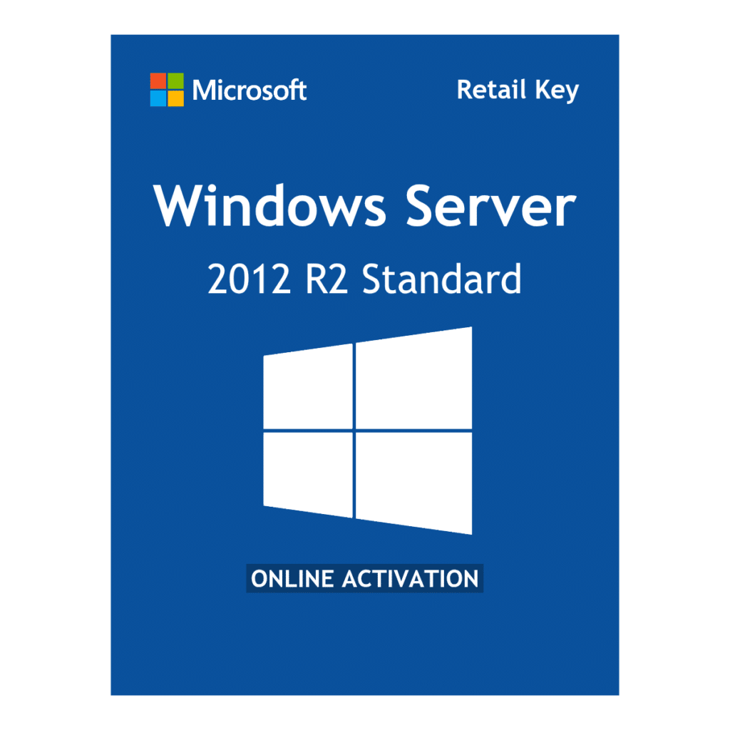 Windows Server 2012 R2 Standard Product Key 1PC Lifetime License Key Online Activation