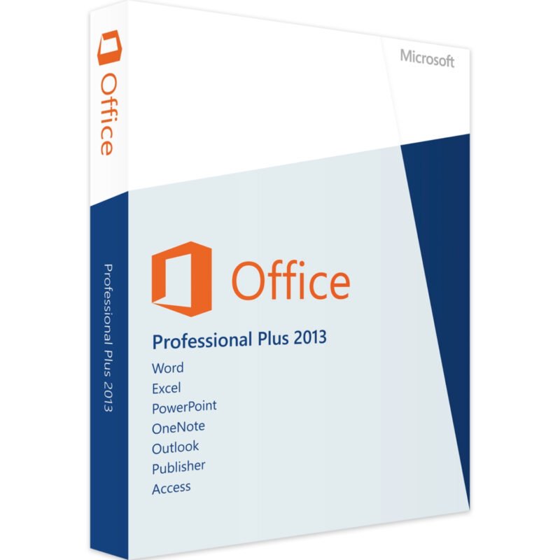 Microsoft Office 2013 Professional Plus product key for 1 PC – genuine lifetime retail license with online activation from Egodget