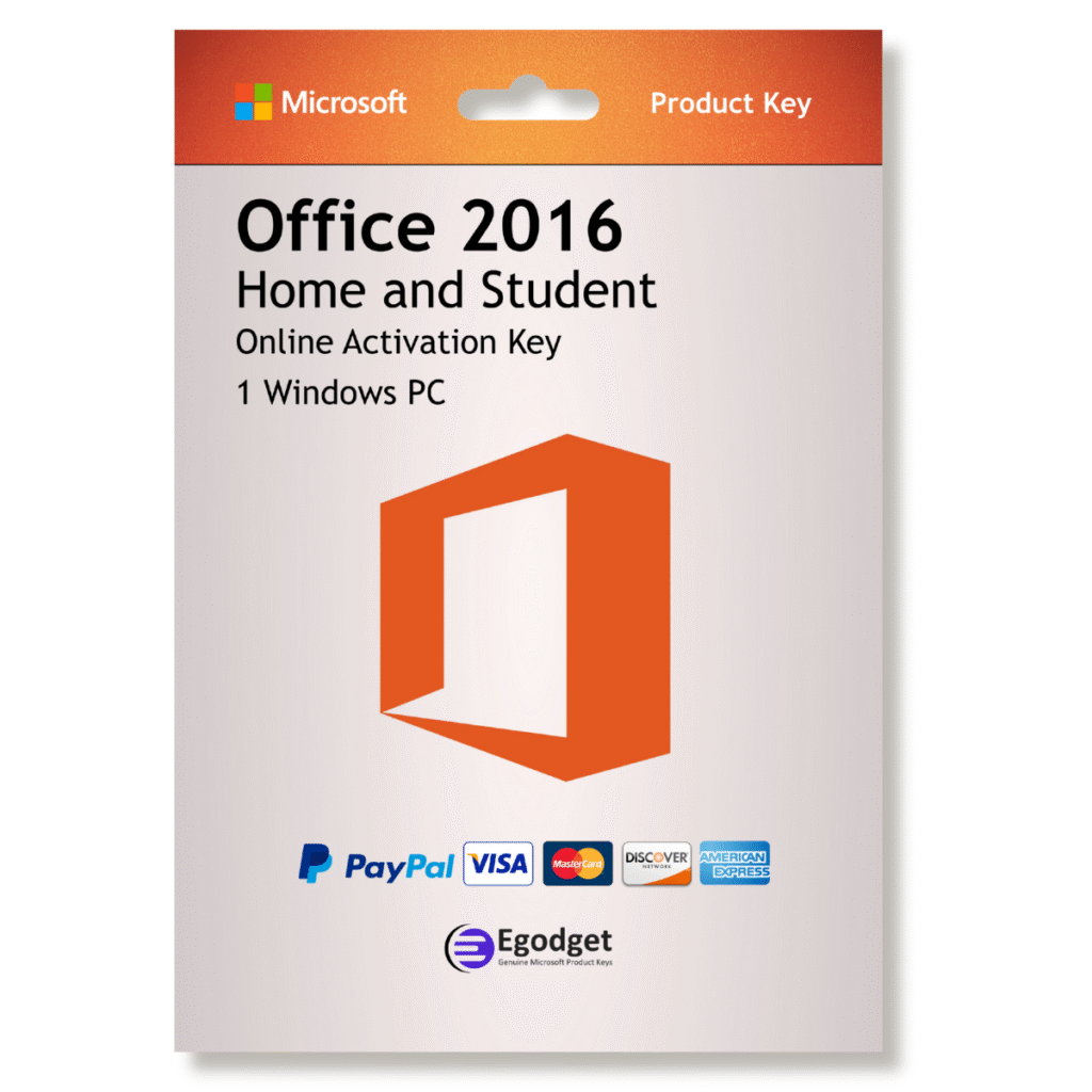 Microsoft Office 2016 Home and Student Product Key Online Activation