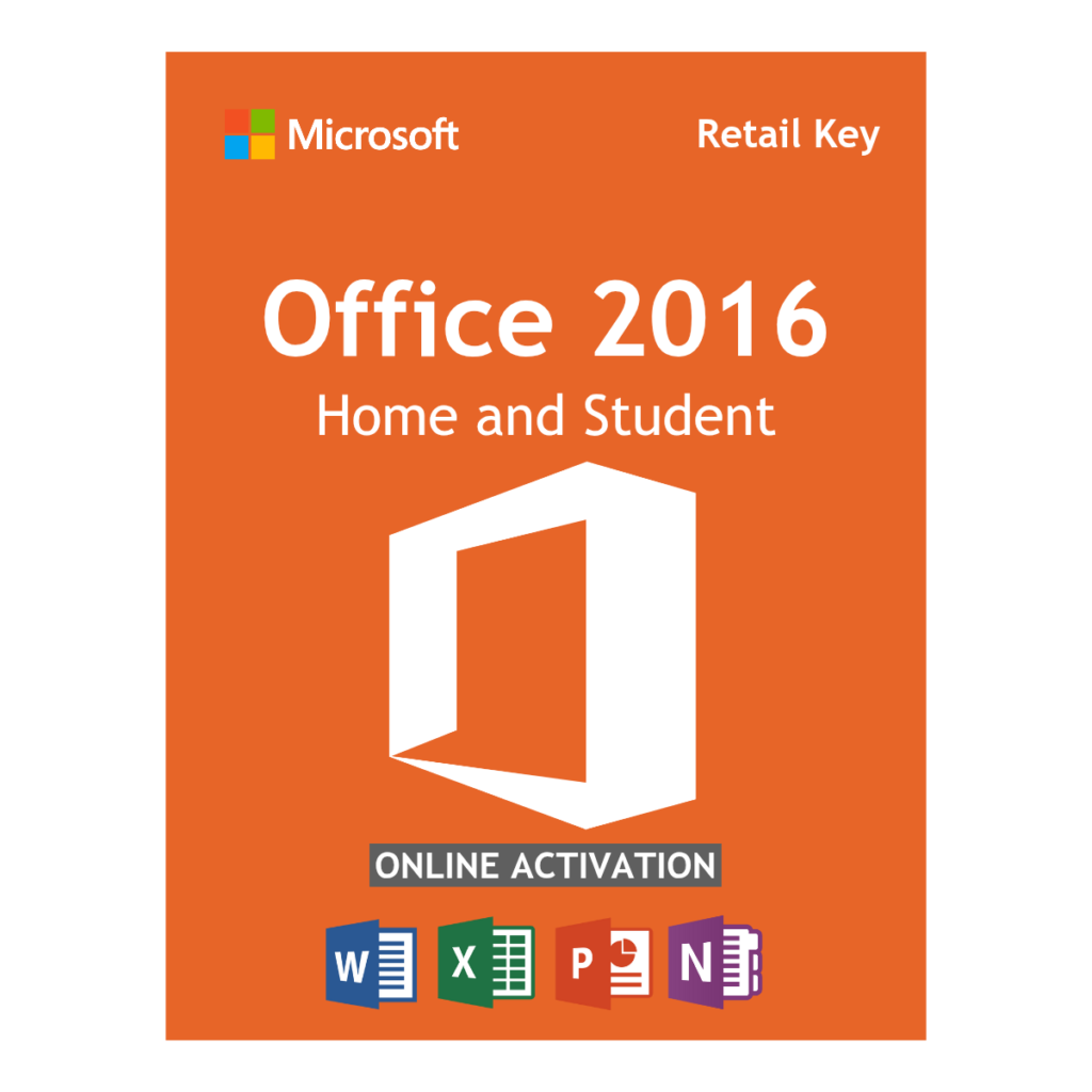 Office 2016 Home and Student Product Key Lifetime License Key for 1PC