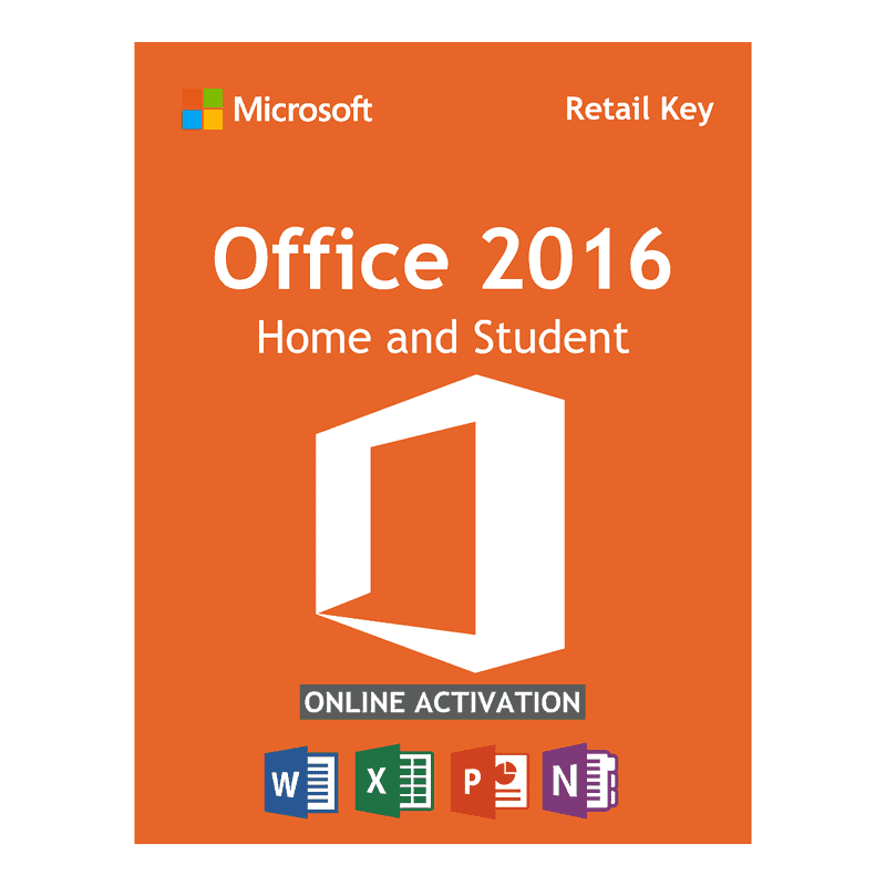 Microsoft Office 2016 Home and Student