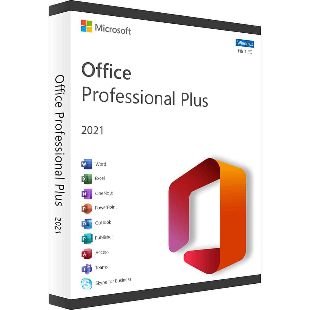 Microsoft Office Professional Plus 2021 Product Key - Retail