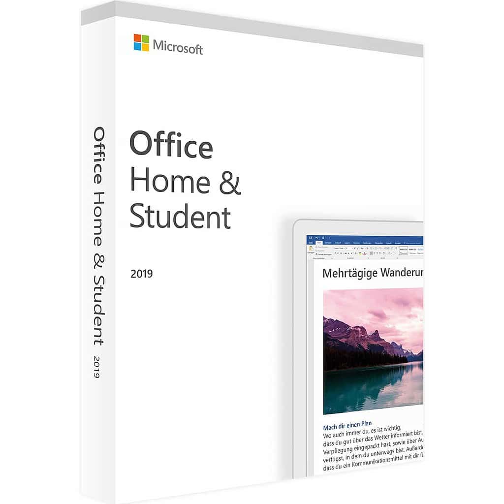 Office Home and Student 2019 Product key