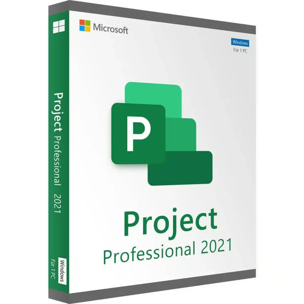 MS Project Professional 2021 Product Key | Lifetime License | Online Activation | Retail